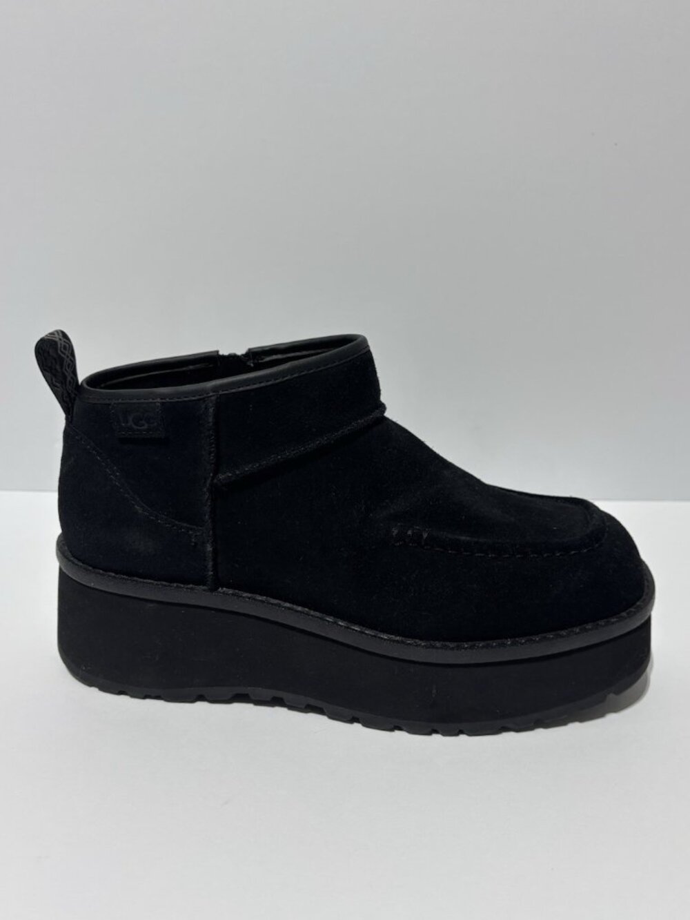 UGG Women’s Cityfunc Ultra Mini Cooper Platform Boots Black, Size 7 M